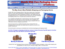 Tablet Screenshot of hwcpackagingstore.com